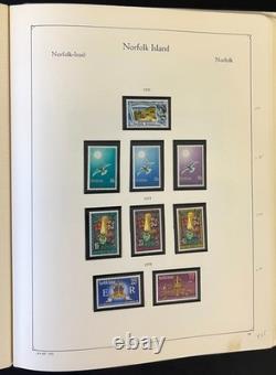 Norfolk Island Stamp Collection Album Mint (MNH) 1947-1989 ZAYIX