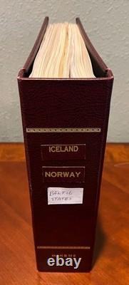 Norway Iceland Latvia Lithuania Stamp Collection Minkus Specialty Album ZAYIX