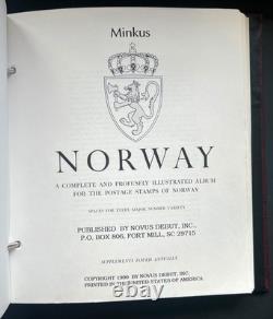 Norway Iceland Latvia Lithuania Stamp Collection Minkus Specialty Album ZAYIX