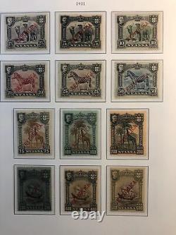 Nyassa Complete Mint Collection Incl. Inverts In Palo Album Best On Ebay