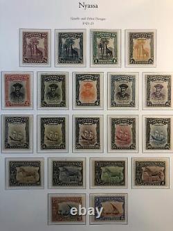 Nyassa Complete Mint Collection Incl. Inverts In Palo Album Best On Ebay