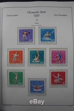 OLYMPIC Games 1972 MNH Sports Topical Luxus Stamp Collection 3 Albums with Gold