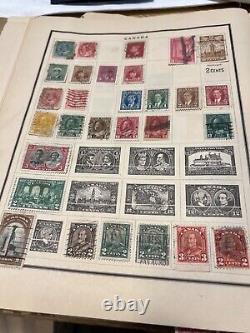 OVER 2000 stamps? Large US foreign stamp collection Scott album book