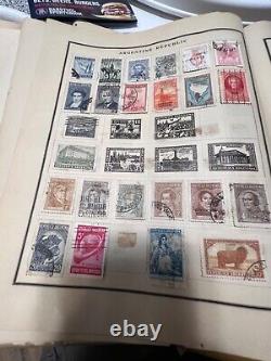 OVER 2000 stamps? Large US foreign stamp collection Scott album book