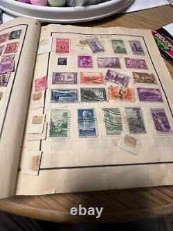 OVER 2000 stamps? Large US foreign stamp collection Scott album book