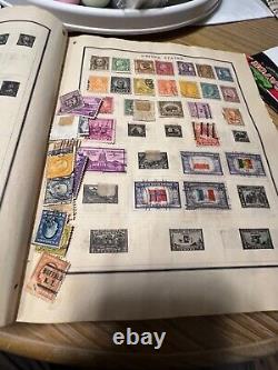 OVER 2000 stamps? Large US foreign stamp collection Scott album book