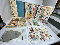 October Afternoon Rocket Age Collection 12 x 12 Stamps Chip Album Journal Cards