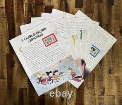 Official U. S. Postage Celebrating Peanuts Complete Stamp Collection Deluxe Album