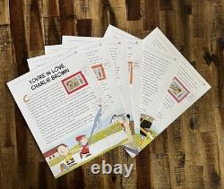 Official U. S. Postage Celebrating Peanuts Complete Stamp Collection Deluxe Album