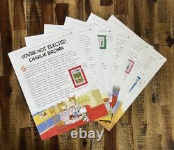 Official U. S. Postage Celebrating Peanuts Complete Stamp Collection Deluxe Album
