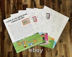 Official U. S. Postage Celebrating Peanuts Complete Stamp Collection Deluxe Album