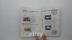 Official World Stamp Expo'89 Passport Washington DC Album Complete Collection