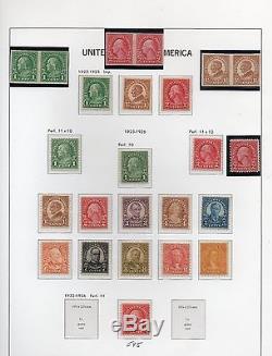 Old Classic Stamp Collection on Album Page (1922 25 Issues) 24 Stamps