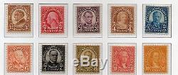 Old Classic Stamp Collection on Album Page (1922 25 Issues) 24 Stamps