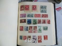 Old STAMP Album GB & WORLD collection interesting lot see photos