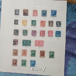 Old Stamp Album Collection Of 800 Commonwelth Stamps Amazing Lots Of Victoria