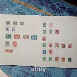 Old Stamp Album Collection Of 800 Commonwelth Stamps Amazing Lots Of Victoria