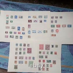 Old Stamp Album Collection Of 800 Commonwelth Stamps Amazing Lots Of Victoria