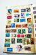 Old Stamp Collection Worldwide 100 500 Very Old With Album Used Stamps