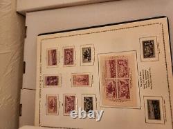 Old Stamp Collection with 3 stamp albums and many loose stamps US and worldwide