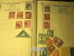 Old Stanley Gibbons Stamp Album Collection 70+ Years Old