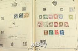 Old Time World Stamp Collection Yvert & Tellier Album Early Europe China Japan++