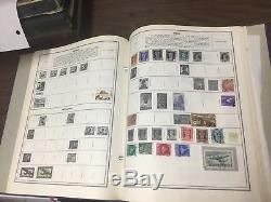 Old Worldwide Stamp Collection In 5 Albums! Estate Sale Find! Must See