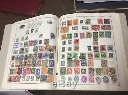 Old Worldwide Stamp Collection In 5 Albums! Estate Sale Find! Must See