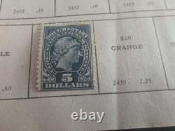 Old stamp Album 1942 Collection United States Wonderful Philatelic Memories
