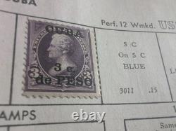 Old stamp Album 1942 Collection United States Wonderful Philatelic Memories