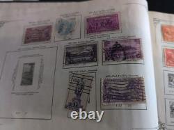 Old stamp Album 1942 Collection United States Wonderful Philatelic Memories