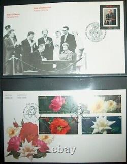 Outstanding Collection Of Canadian First Day Covers In Padded Album. 1997-2002