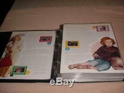 P. C. S. Shirley Temple Stamp Panel Album Collection, 96 Panels