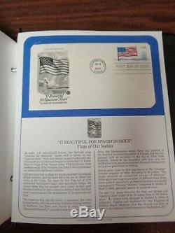 PCS US Postal FDC Album collection Unaddressed 2008-2014 commemoratives cpl sets
