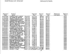PCS World of Stamps Collection & Album 154/157 Panels $3500+ Retail From PCS