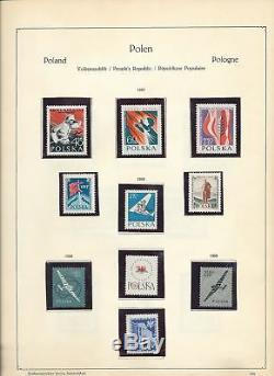 POLAND 1955/72 Abria Hingeless Album Collection(1000+)ALB824