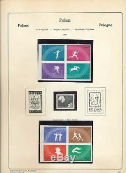 POLAND 1955/72 Abria Hingeless Album Collection(1000+)ALB824
