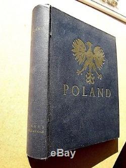 POLAND Stamp Album Collection MINKUS 1919 1969 630 Hinged Mint & Used REDUCED