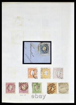 PORTUGAL 1852-1999 Used with Key Items in 2 Albums Stamp Collection