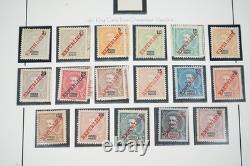 PORTUGAL COLONIES 1880s-1910s COLLECTION 350 STAMPS MINT & USED ON ALBUM PAGES