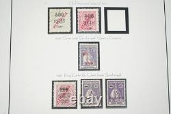 PORTUGAL COLONIES 1880s-1910s COLLECTION 350 STAMPS MINT & USED ON ALBUM PAGES