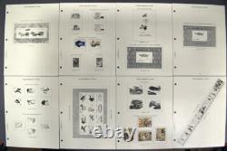 PR CHINA 1985-1997 STAMP COLLECTION ALBUM approx 535 Stamps 170 pgs Mix New Used