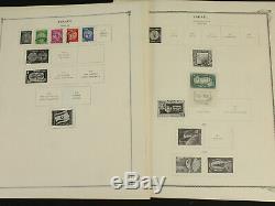 Palestine & Israel Stamp Collection Lot Scott Album Pages Mint, Tabs, Early +