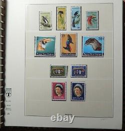Papua New Guinea Mint Collection 1952-2000 in 2 Cased Lindner Albums