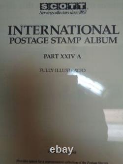 Part 24A-24B 1988 Scott International Supplement NEW stamp collection Album page