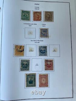 Peru Stamp Collection 1857-1975 Album
