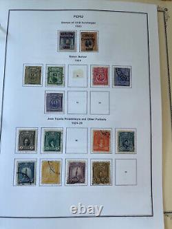 Peru Stamp Collection 1857-1975 Album