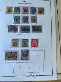 Peru Stamp Collection 1857-1975 Album