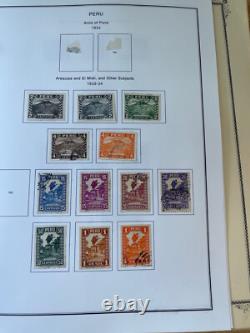 Peru Stamp Collection 1857-1975 Album