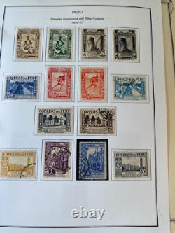 Peru Stamp Collection 1857-1975 Album
